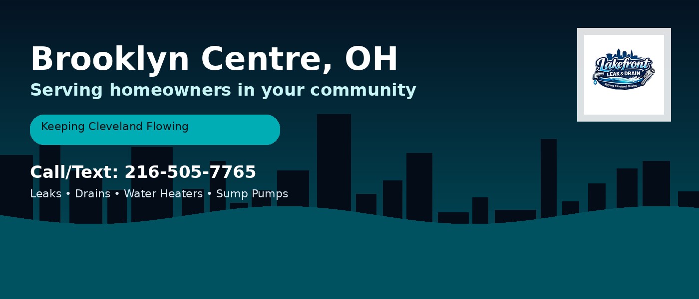 Brooklyn Centre Ohio service area - Lakefront Leak & Drain