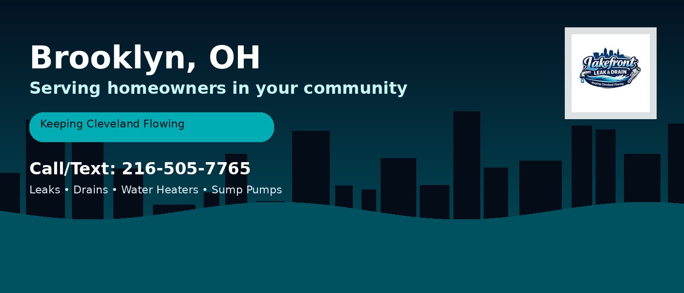 Brooklyn Ohio service area - Lakefront Leak & Drain