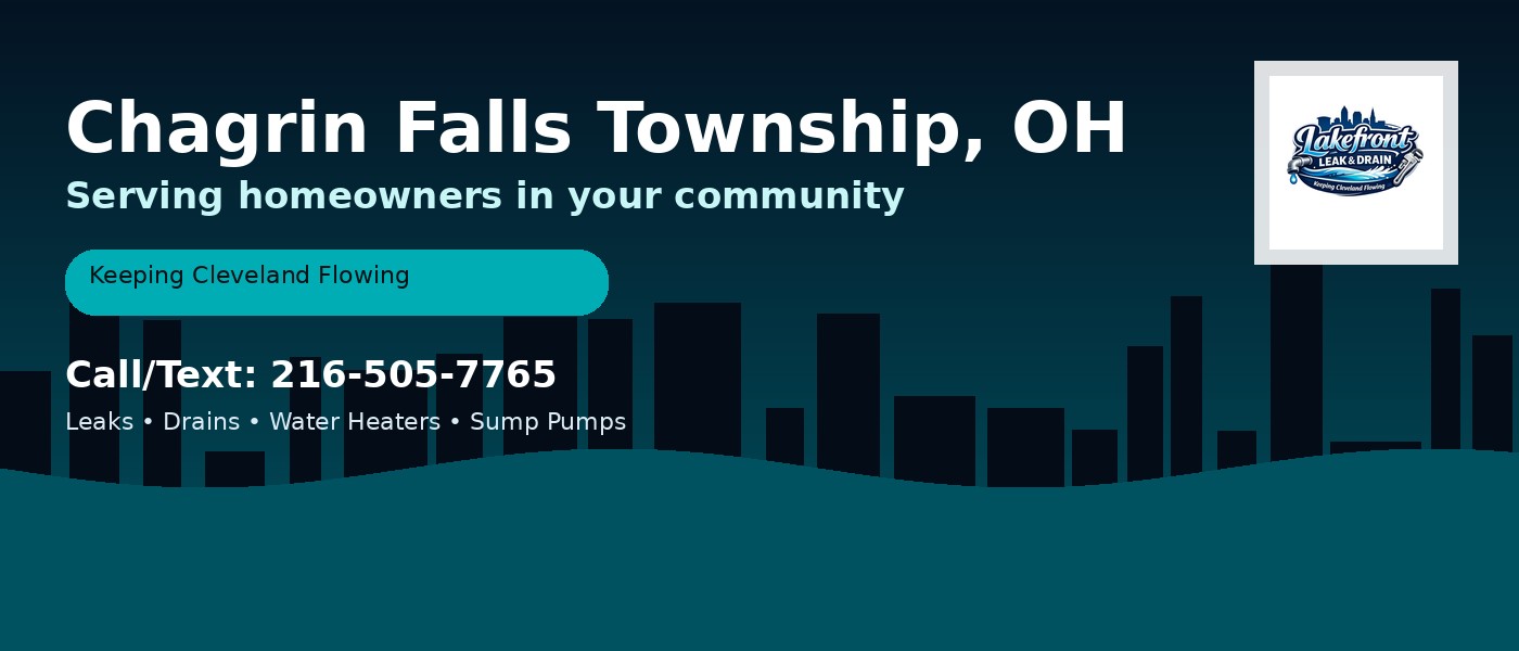 Chagrin Falls Township Ohio service area - Lakefront Leak & Drain