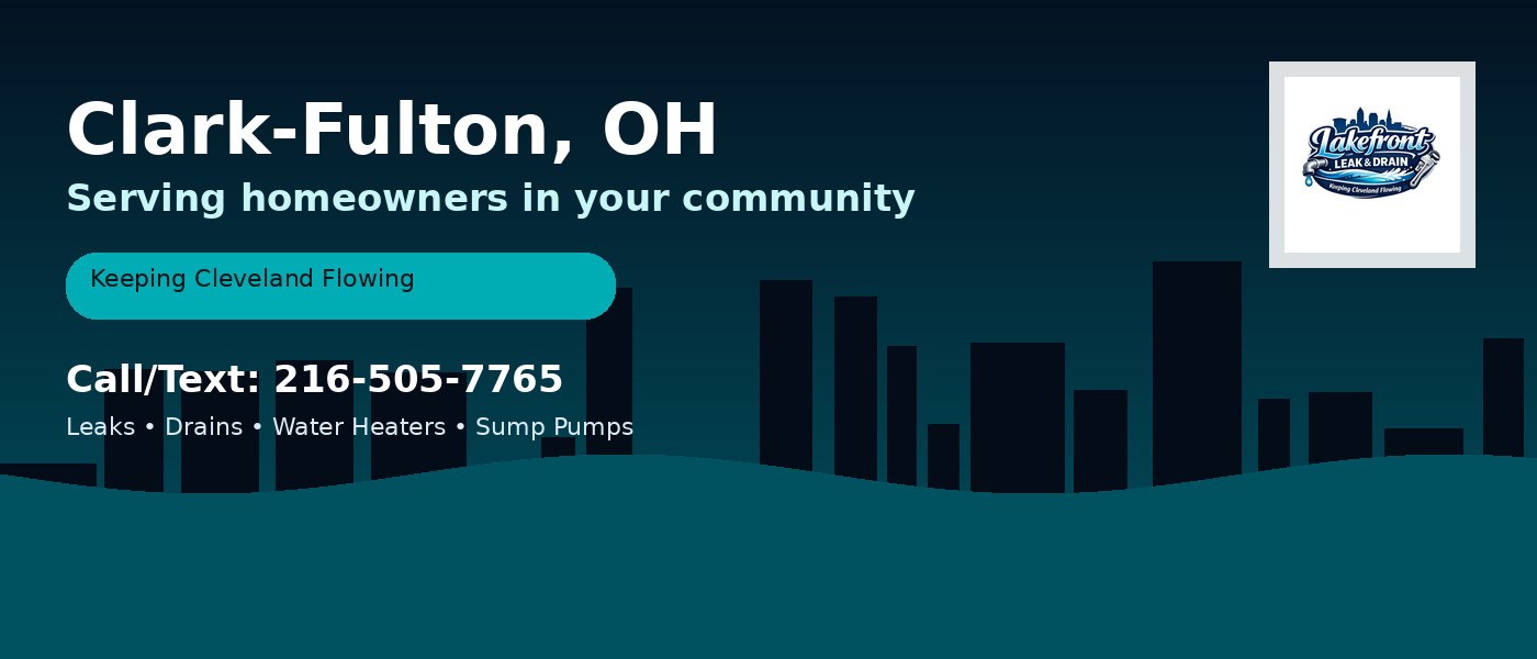 Clark-Fulton Ohio service area - Lakefront Leak & Drain