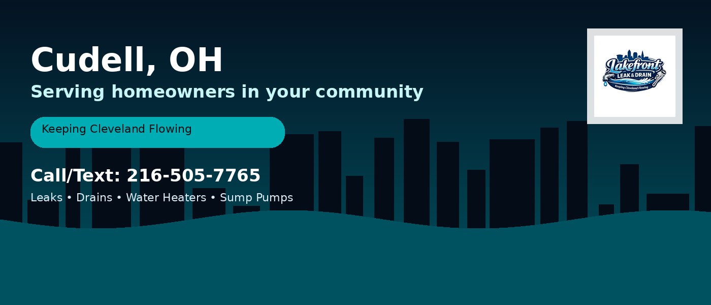 Cudell Ohio service area - Lakefront Leak & Drain