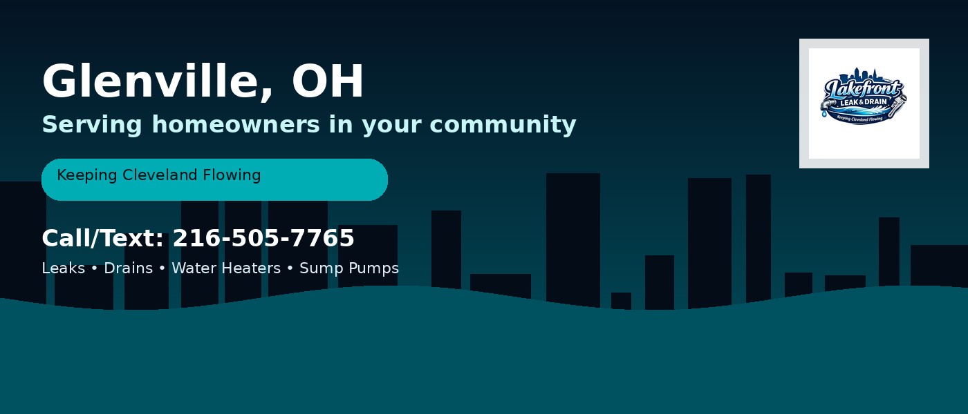 Glenville Ohio service area - Lakefront Leak & Drain