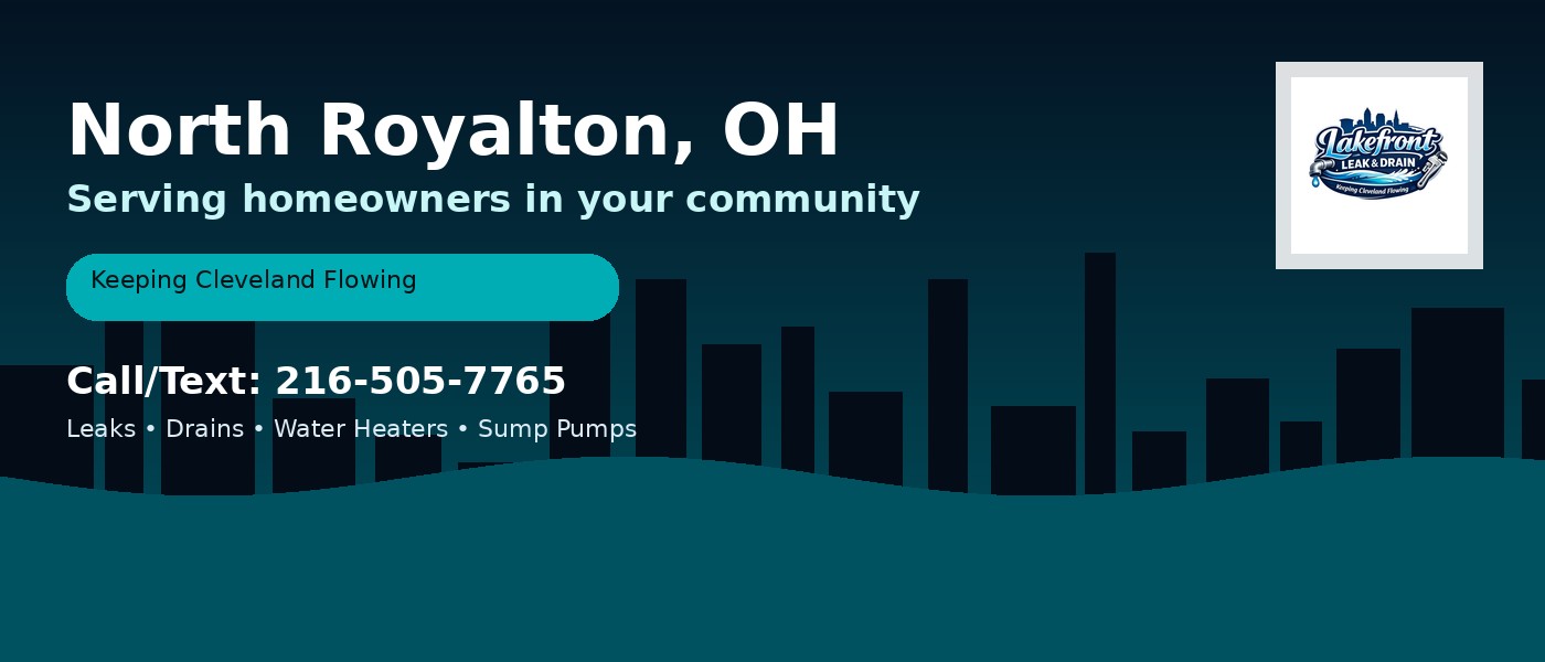 North Royalton Ohio service area - Lakefront Leak & Drain