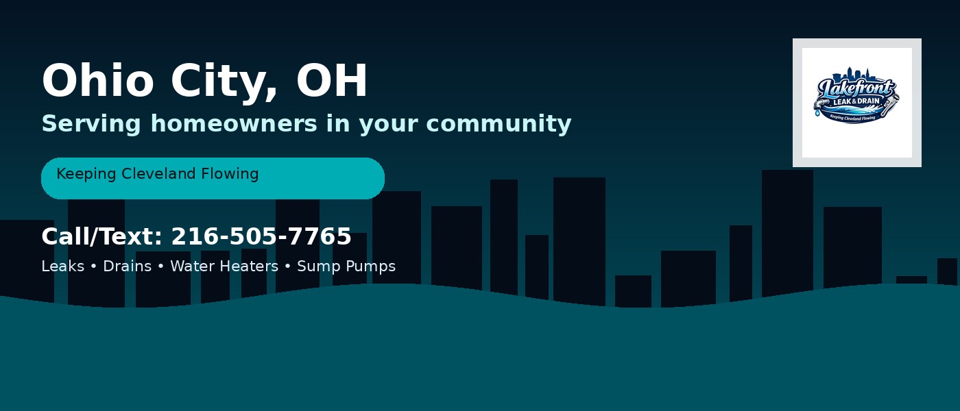 Ohio City Ohio service area - Lakefront Leak & Drain