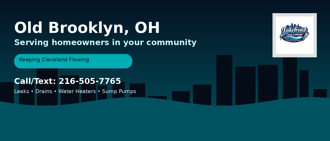 Old Brooklyn Ohio service area - Lakefront Leak & Drain