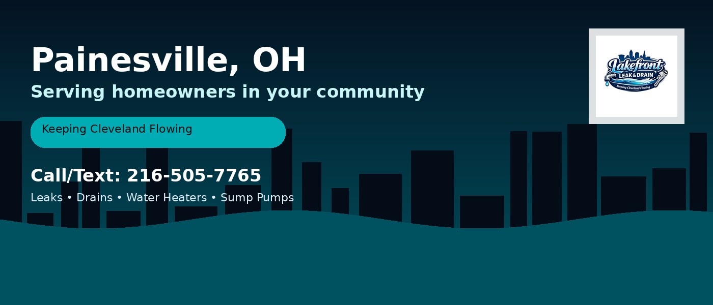 Painesville Ohio service area - Lakefront Leak & Drain