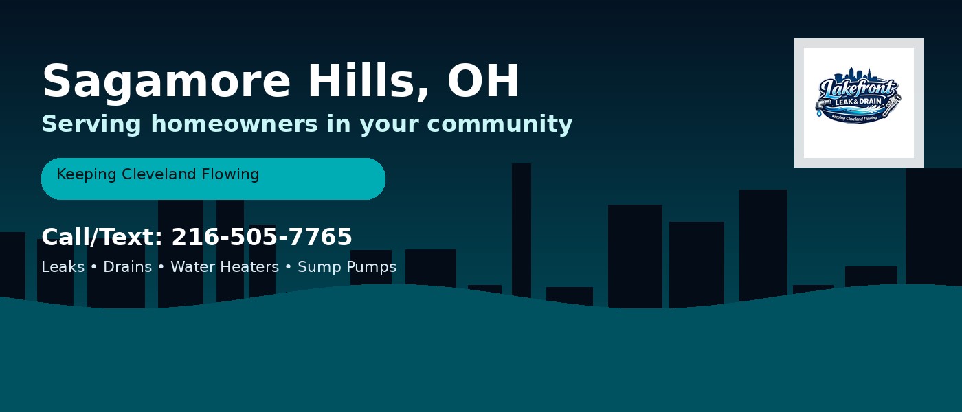 Sagamore Hills Ohio service area - Lakefront Leak & Drain