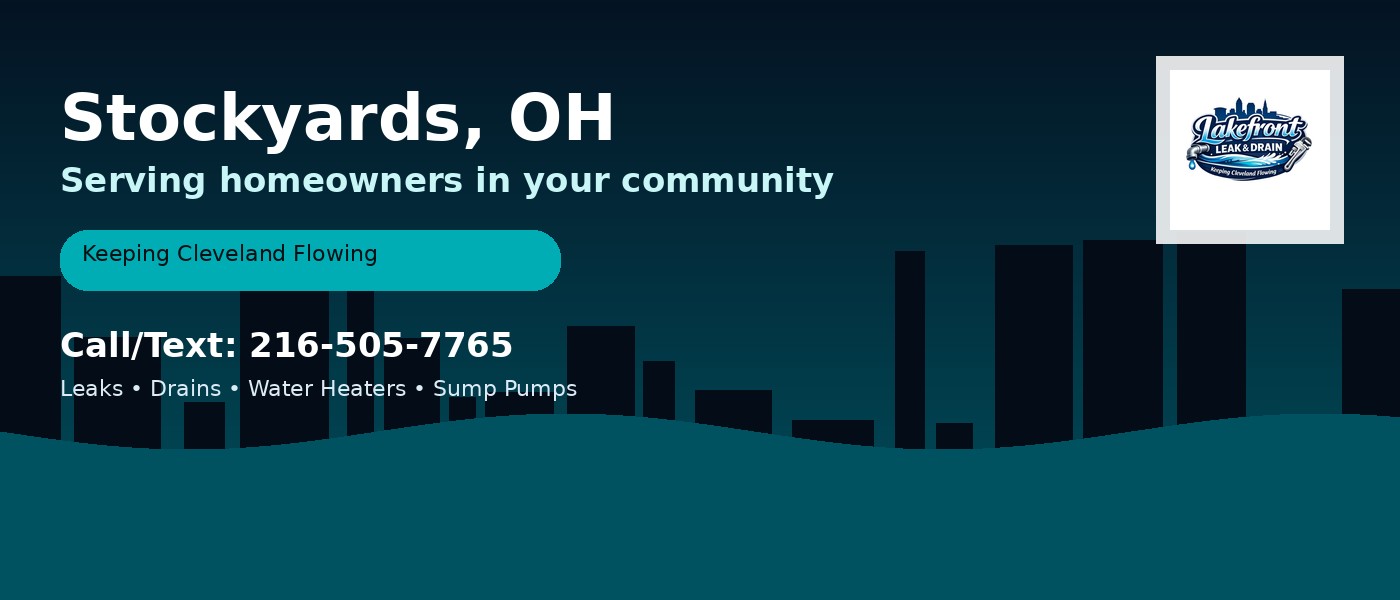 Stockyards Ohio service area - Lakefront Leak & Drain
